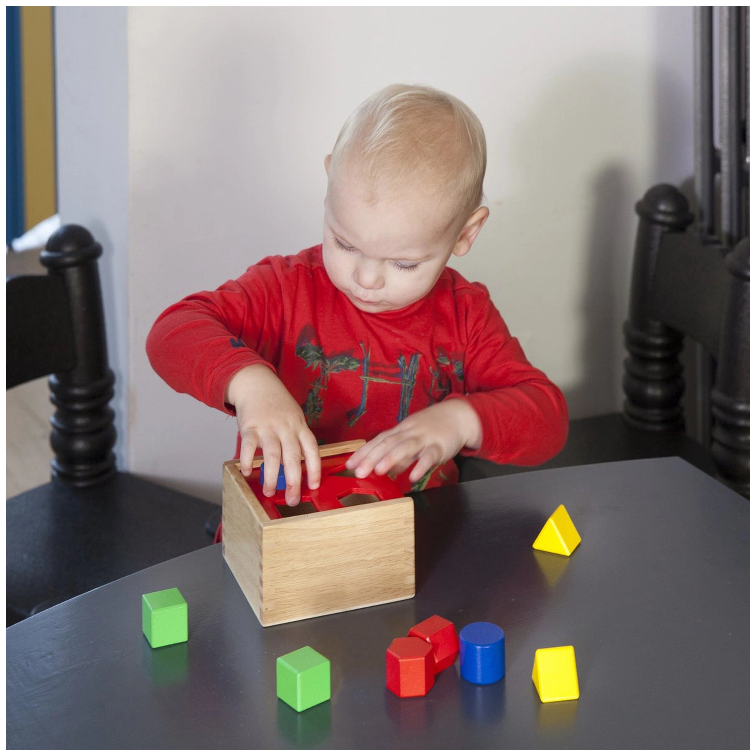 New Classic Toys - Clasificador de Formas Colorido - Juguetes de Actividad para Bebés
