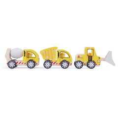 New Classic Toys - Set de Vehículos de Construcción - 3 Piezas - Vehículos de Juego