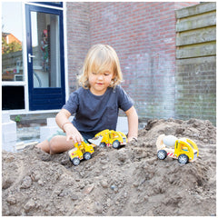 New Classic Toys - Set de Vehículos de Construcción - 3 Piezas - Vehículos de Juego