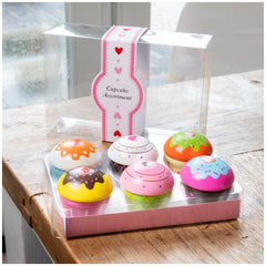 New Classic Toys - Surtido de Cupcakes en Caja de Regalo - Profesiones de Imaginación y Juego de Roles