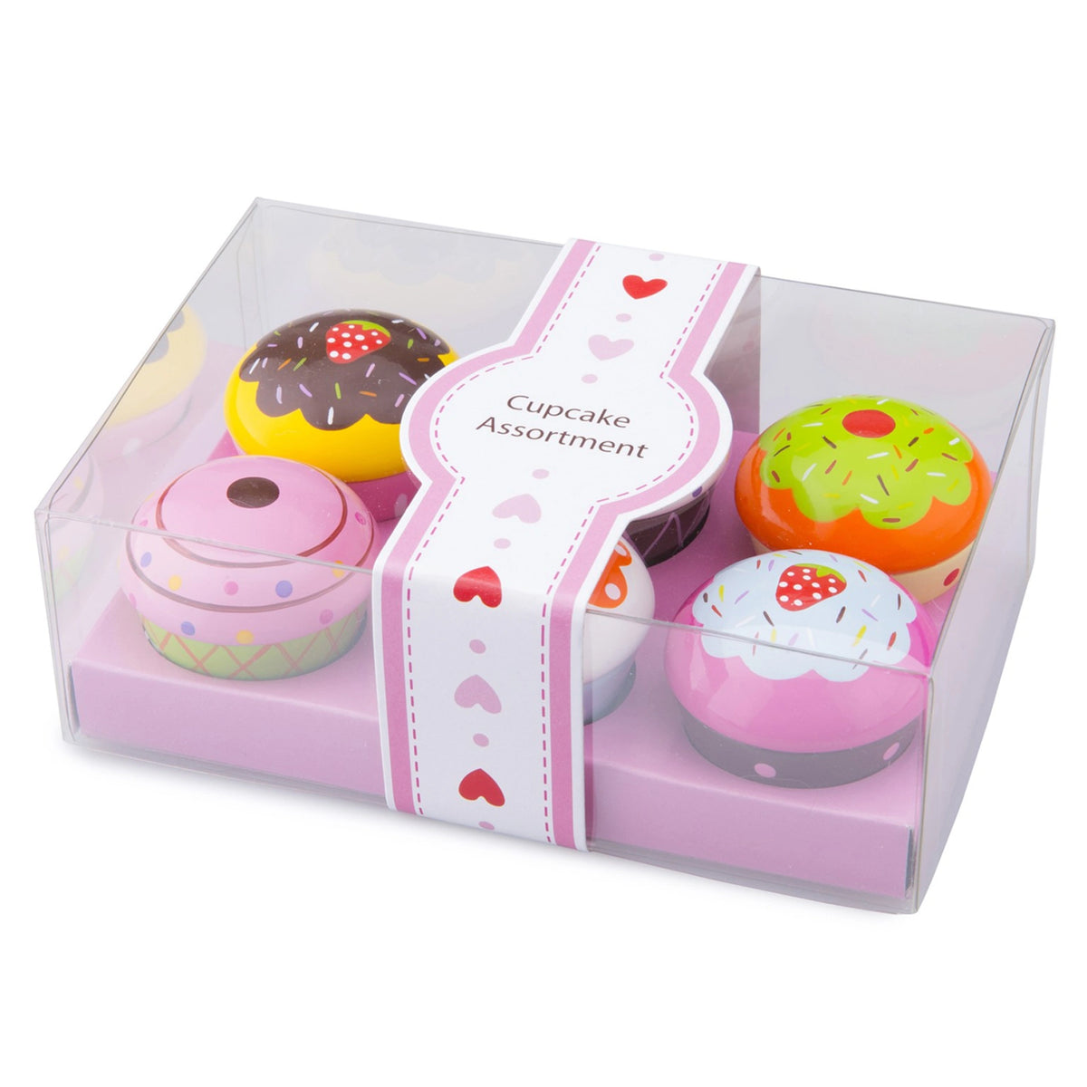 New Classic Toys - Surtido de Cupcakes en Caja de Regalo - Profesiones de Imaginación y Juego de Roles