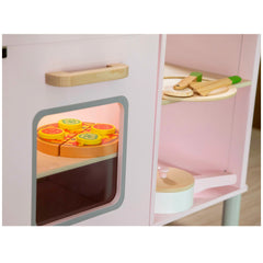 New Classic Toys - Set de Corte - Pizza Vegetal - Profesiones y Juegos de Rol