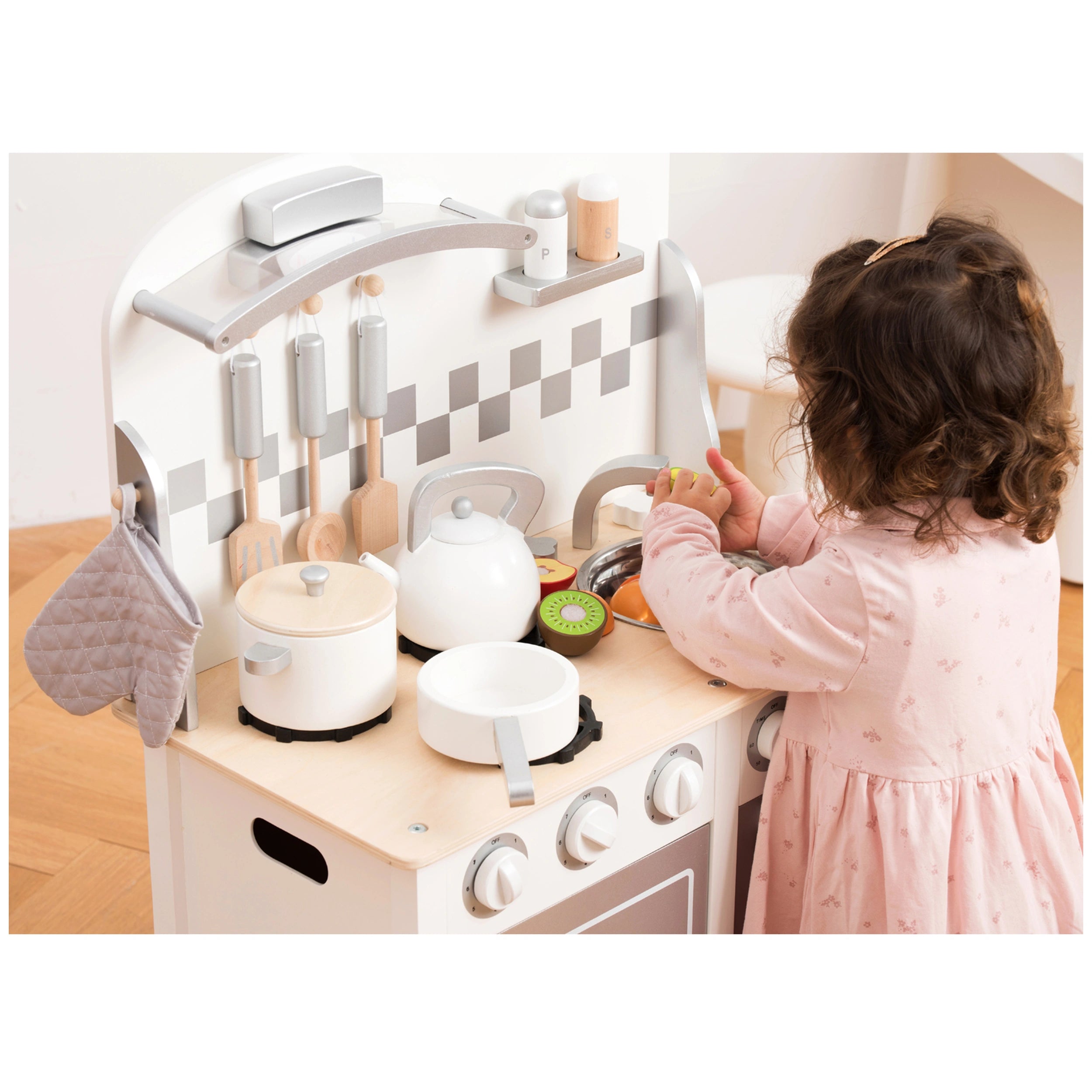 New Classic Toys - Kitchenette - Deluxe - White - Pretend Professions & Role Playing