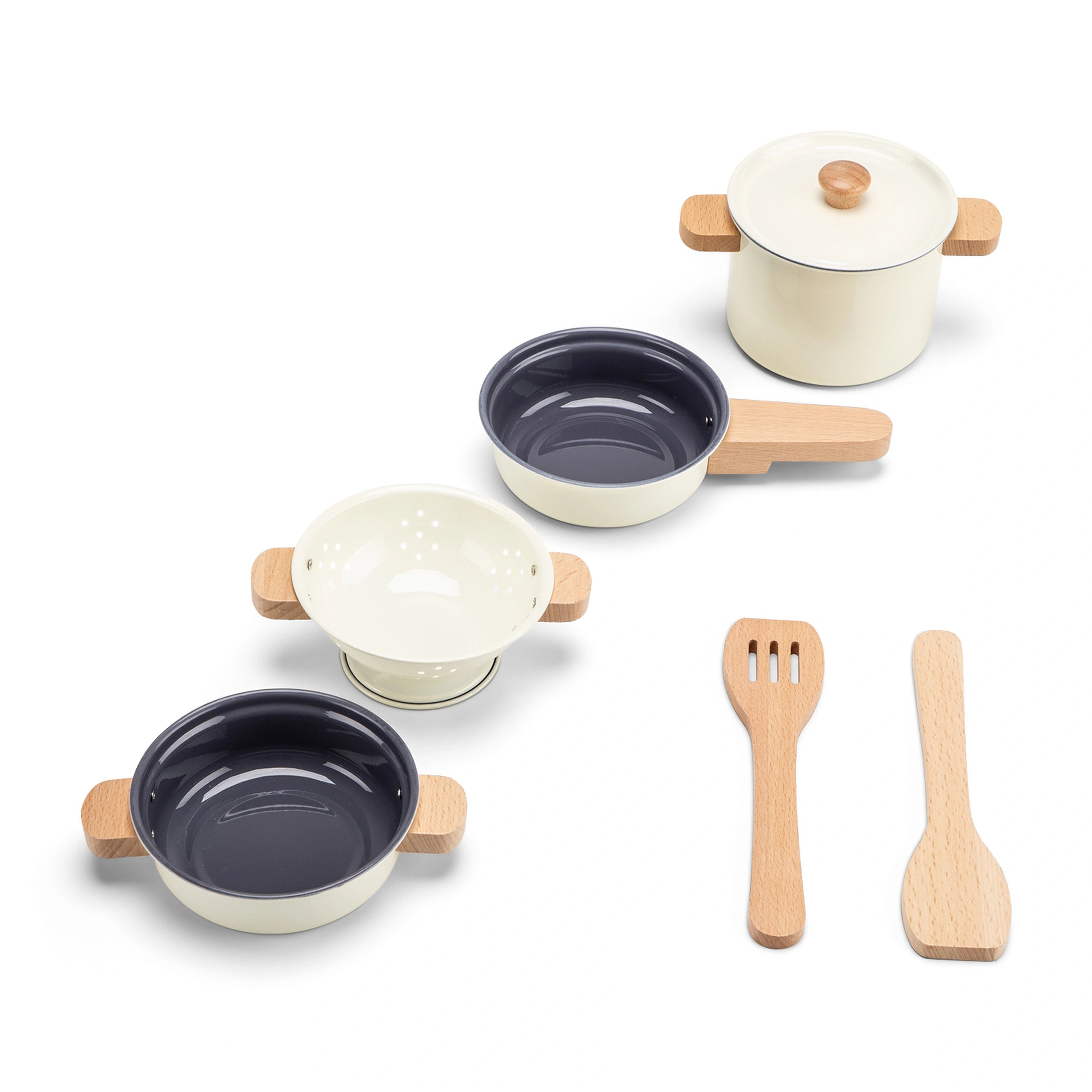 New Classic Toys - Metal-Pan-Set - Pretend-Professions-Role-Playing