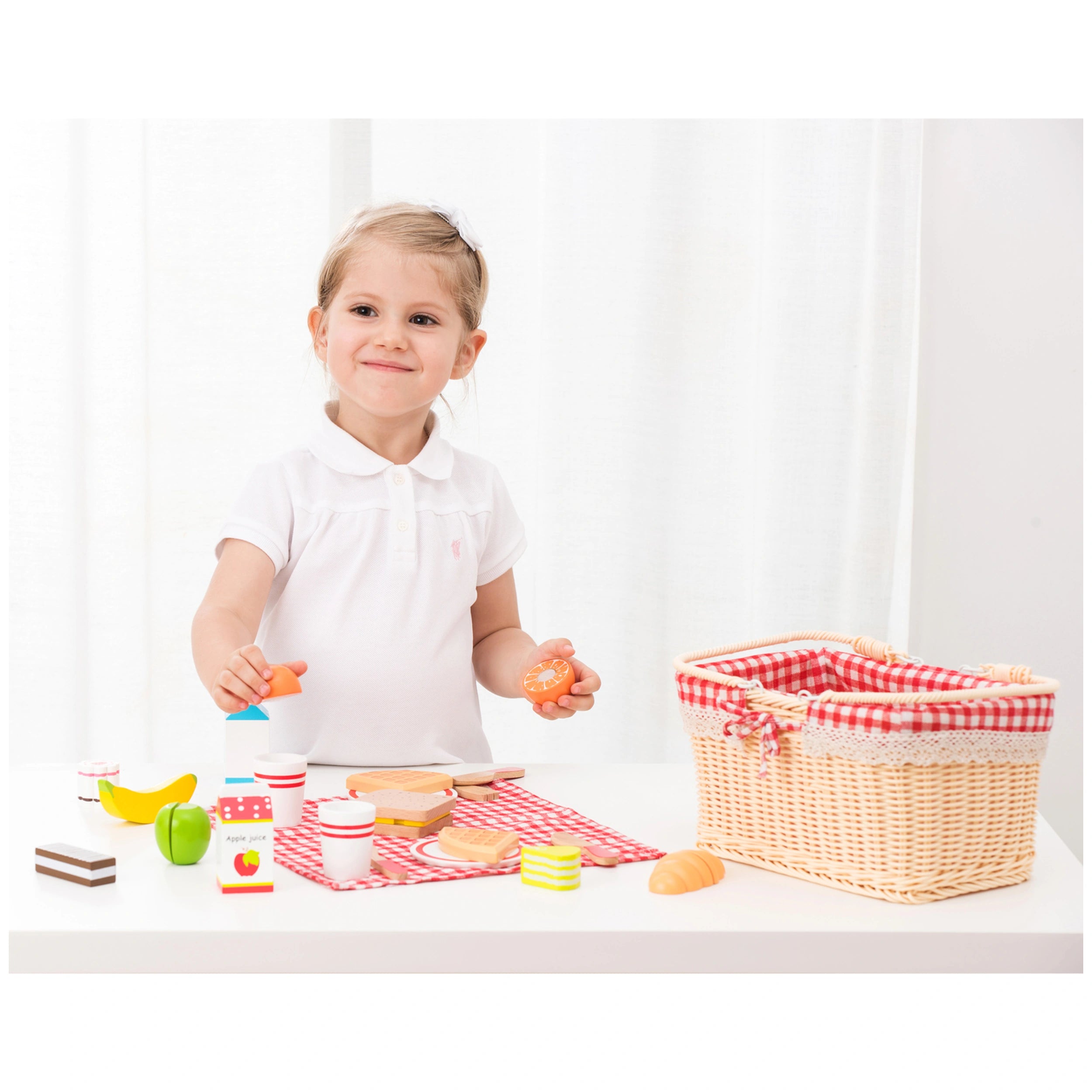 New Classic Toys - Cesta de picnic - Profesiones de juego y juegos de rol
