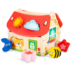 New Classic Toys - Shape Sorting House - Baby Activity Toys