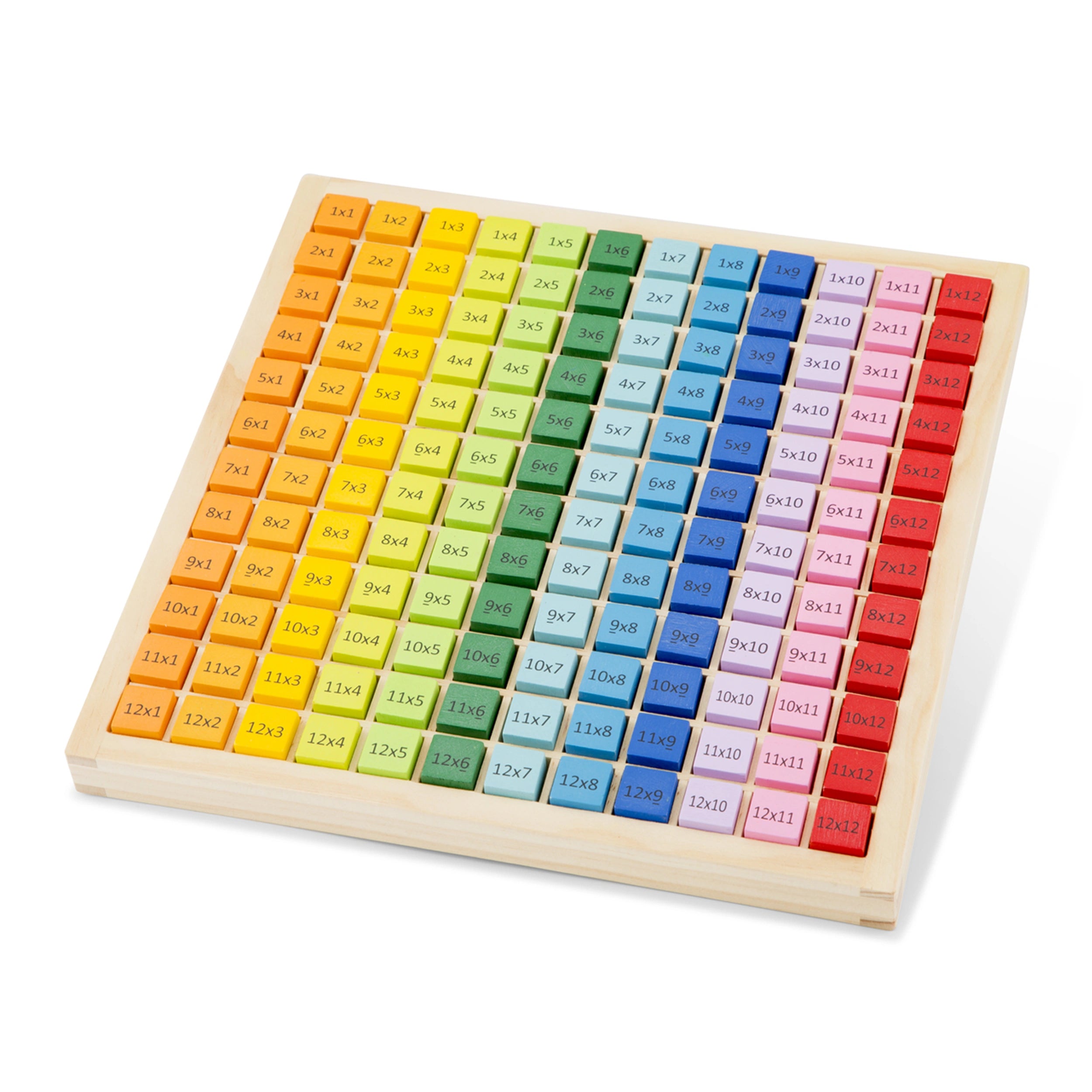 New Classic Toys - Bandeja de tablas de multiplicar - Juguetes educativos