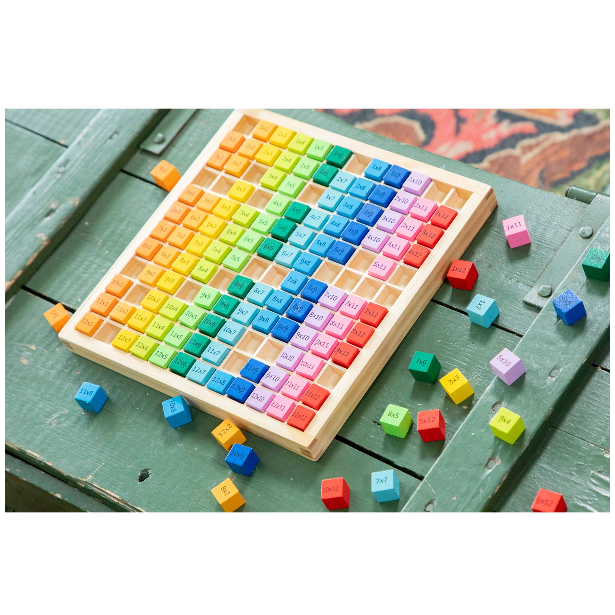 New Classic Toys - Bandeja de tablas de multiplicar - Juguetes educativos