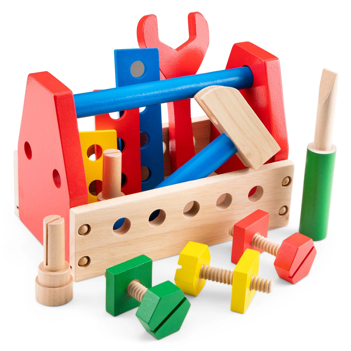 New Classic Toys - Kit de Herramientas - Profesiones de Imaginación y Juego de Roles