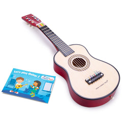 New Classic Toys - Guitarra de Juguete - Marrón - Instrumentos Musicales