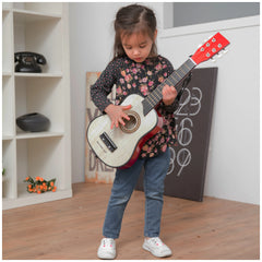 New Classic Toys - Toy Guitar Deluxe - Brown - Musical Instruments