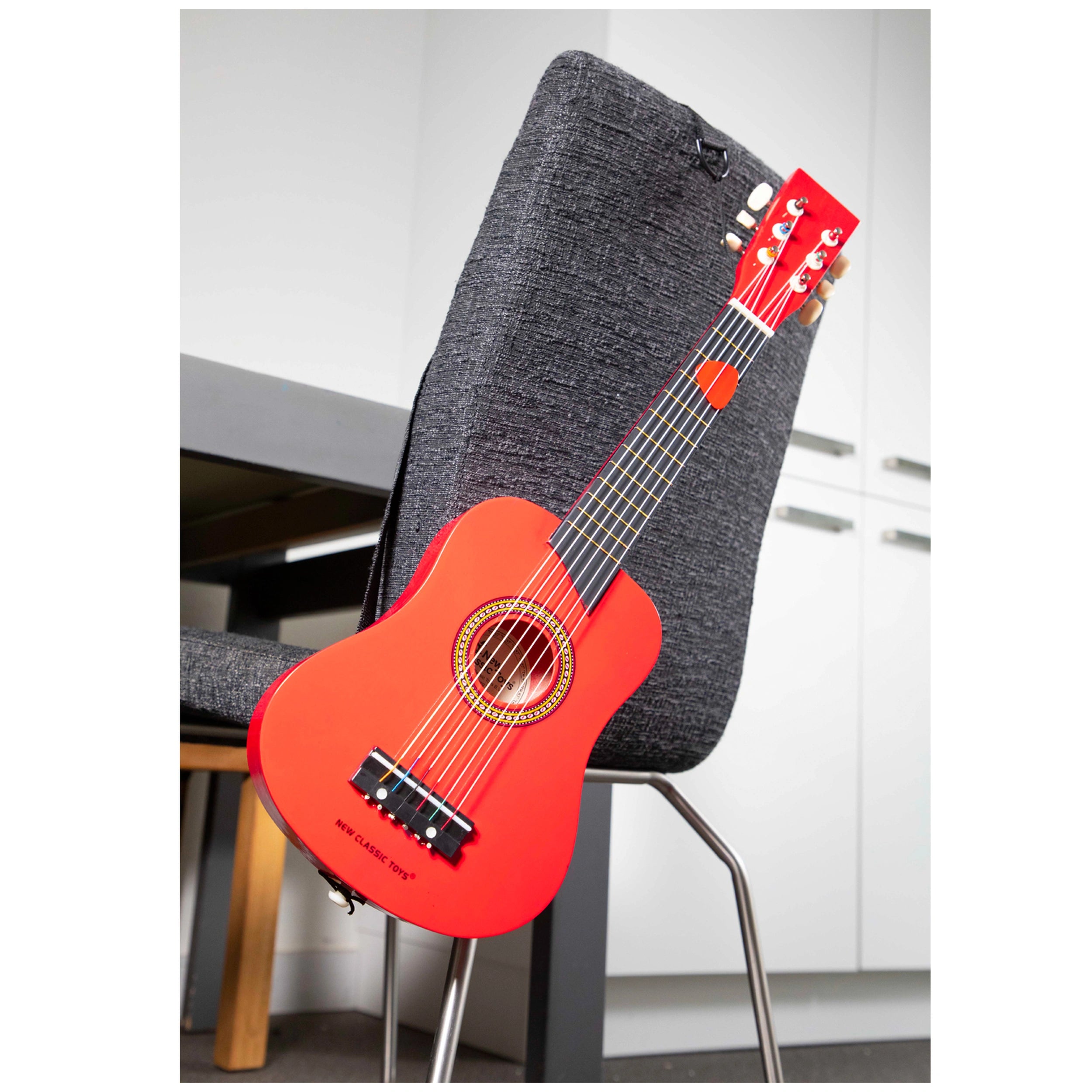 New Classic Toys - Toy Guitar Deluxe - Red - Musical Instruments