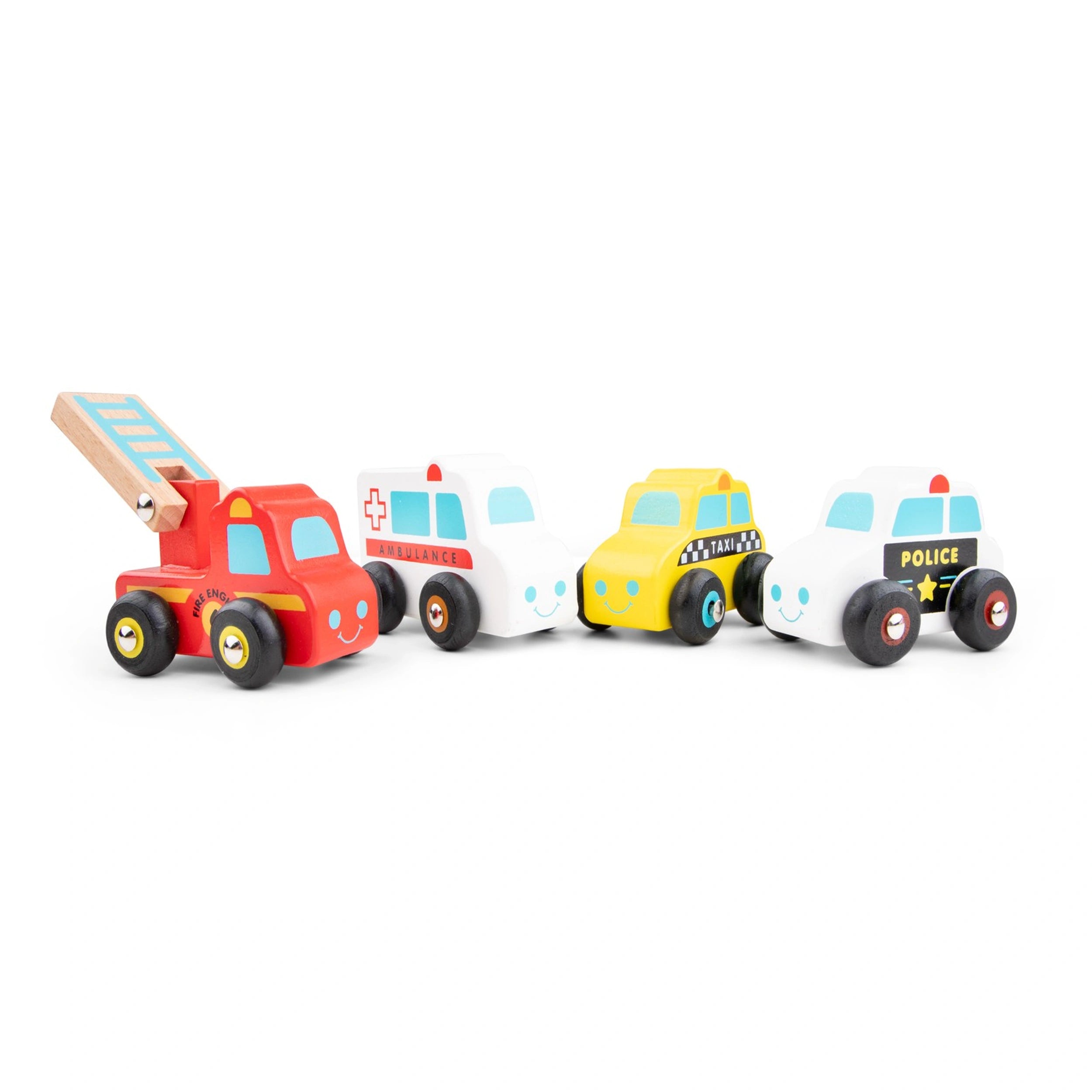 New Classic Toys - Set de Vehículos - 4 Piezas - Vehículos de Juego