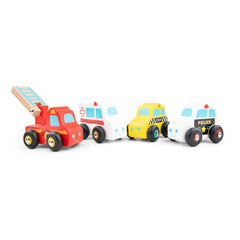 New Classic Toys - Set de Vehículos - 4 Piezas - Vehículos de Juego