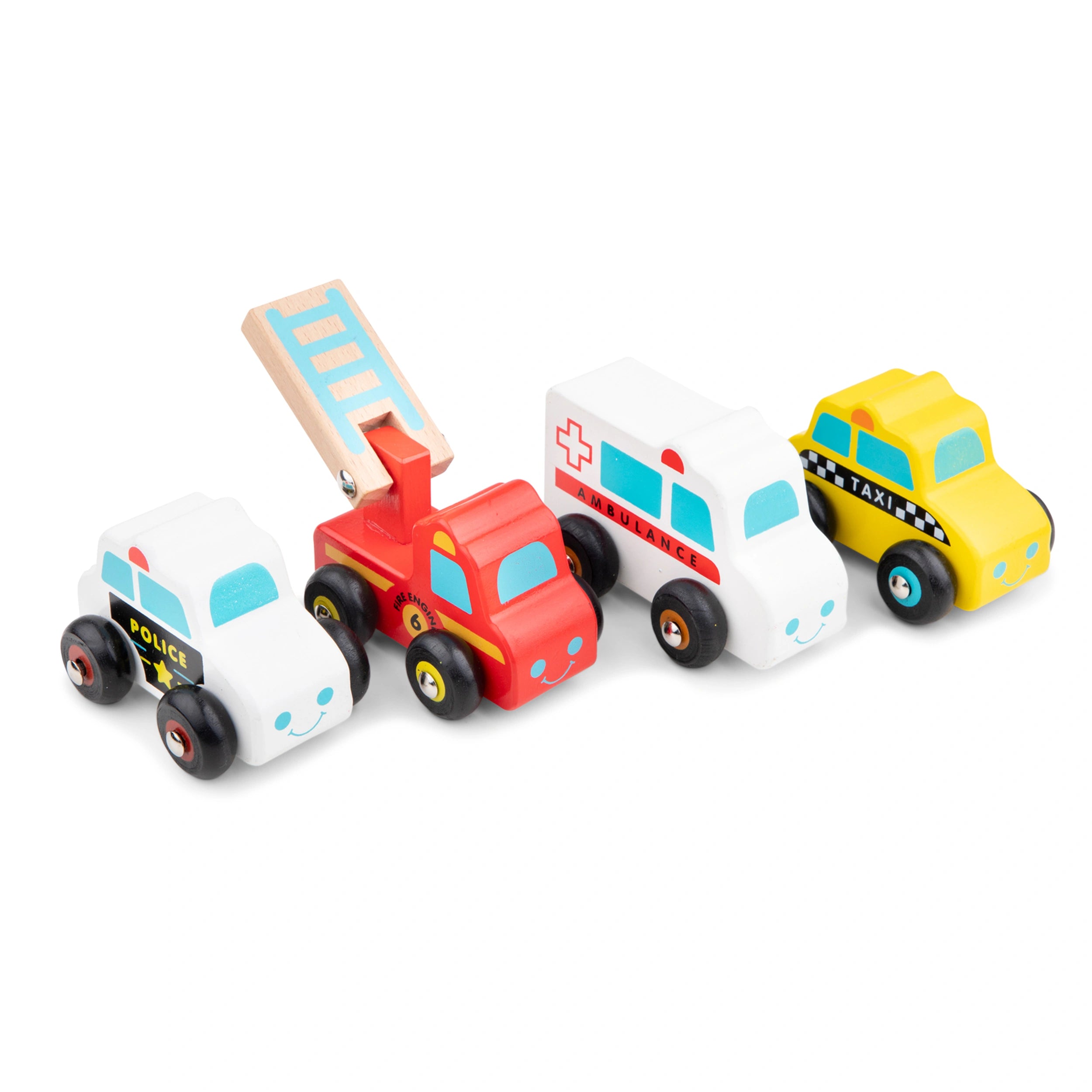 New Classic Toys - Set de Vehículos - 4 Piezas - Vehículos de Juego