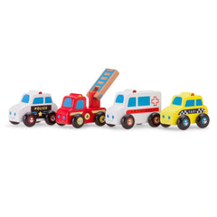 New Classic Toys - Set de Vehículos - 4 Piezas - Vehículos de Juego