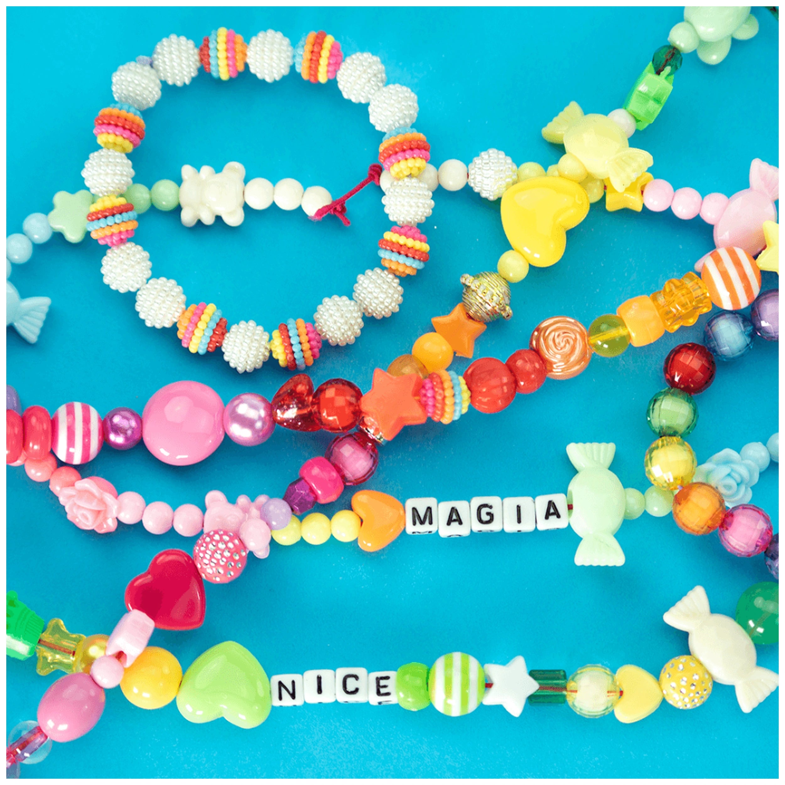 Nice - Beads Abc Candy Beads Jar - Arts & Crafts