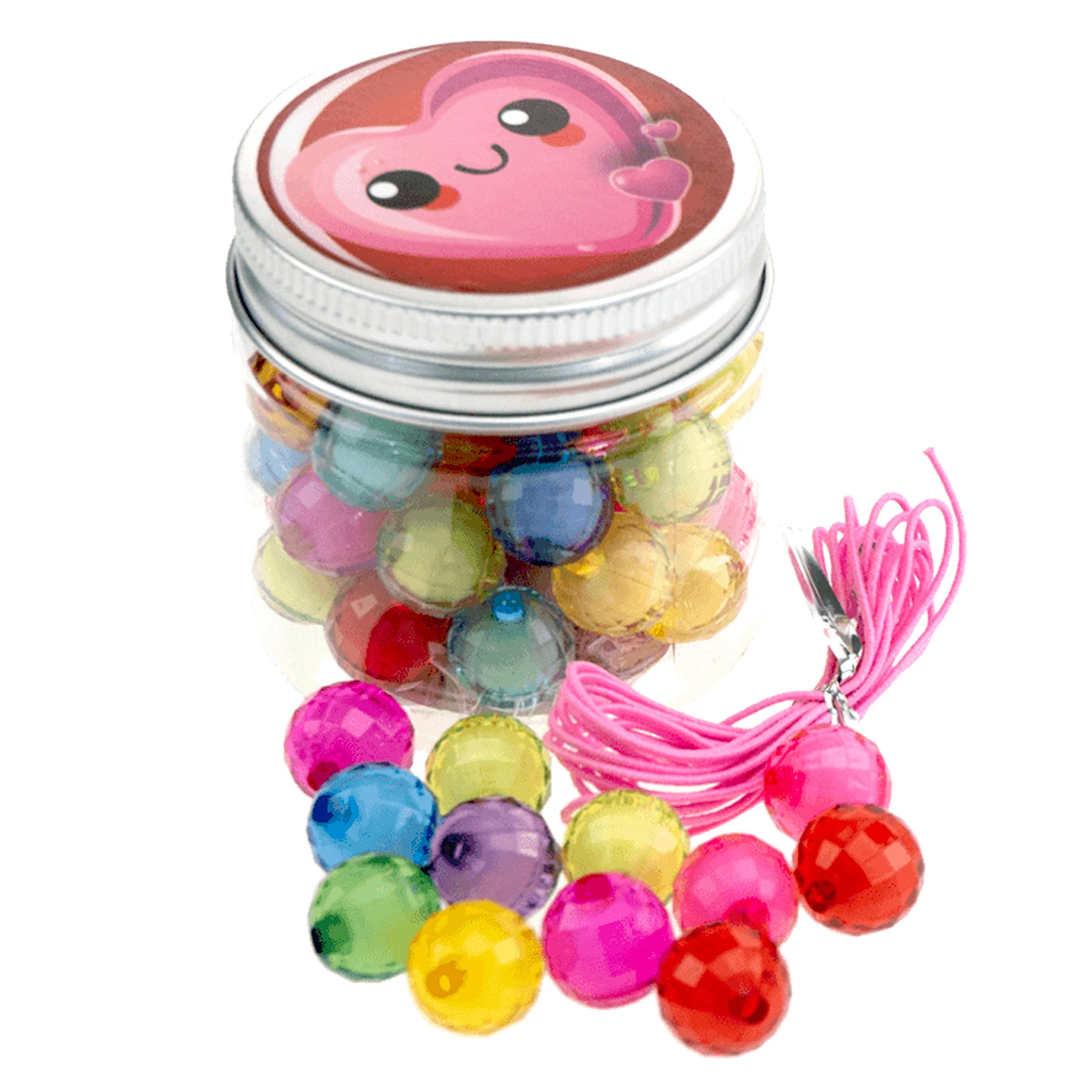 Nice - Beads Abc Candy Beads Jar - Arts & Crafts