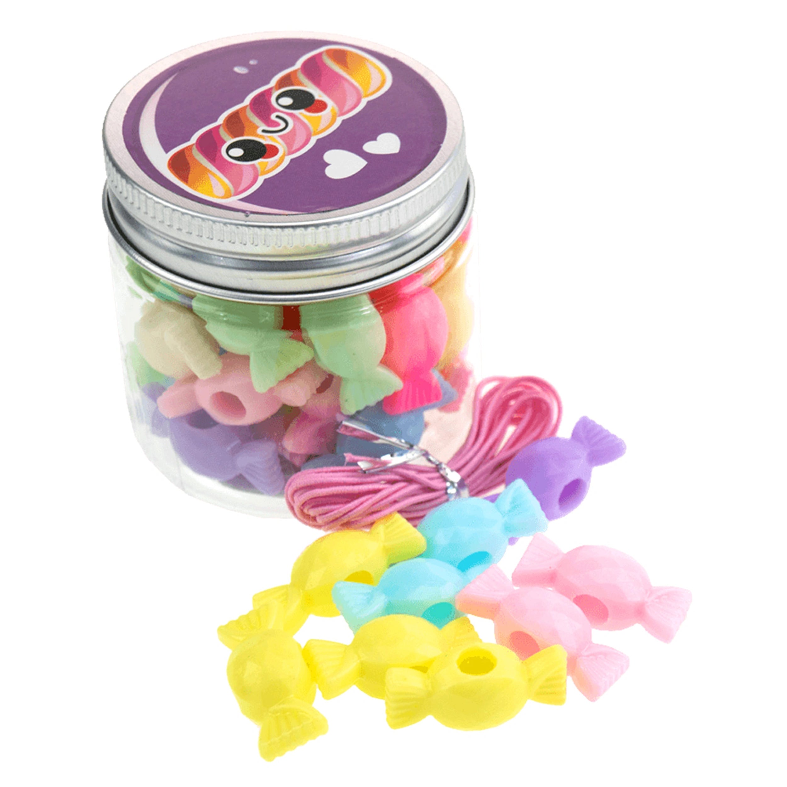 Nice - Beads Abc Candy Beads Jar - Arts & Crafts