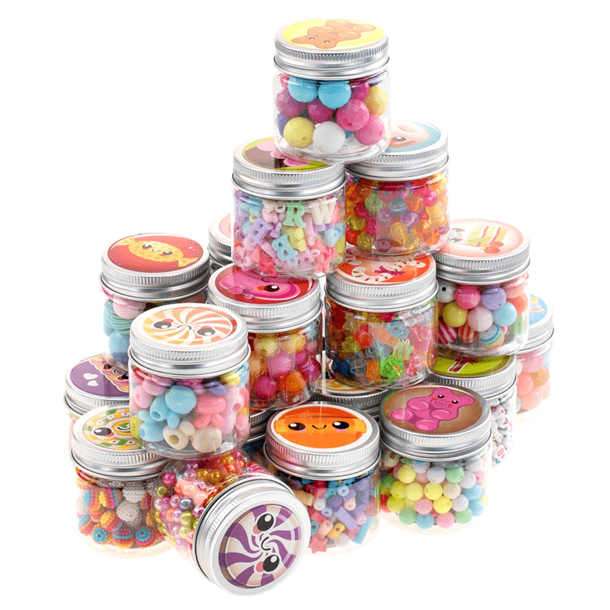 Nice - Beads Abc Candy Beads Jar - Arts & Crafts