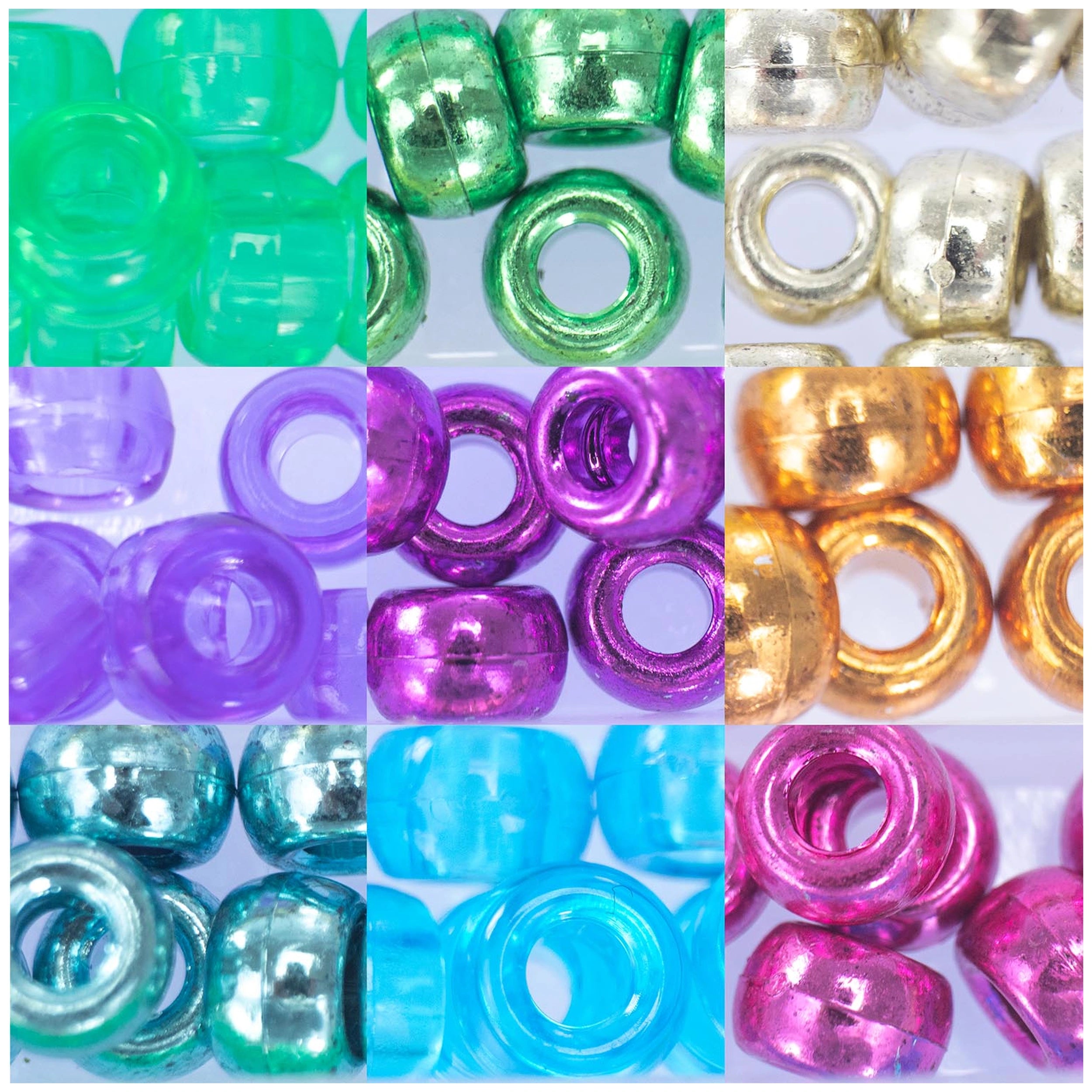 Nice - Beads Abc Diy Bracelets Gold Set - Arts & Crafts
