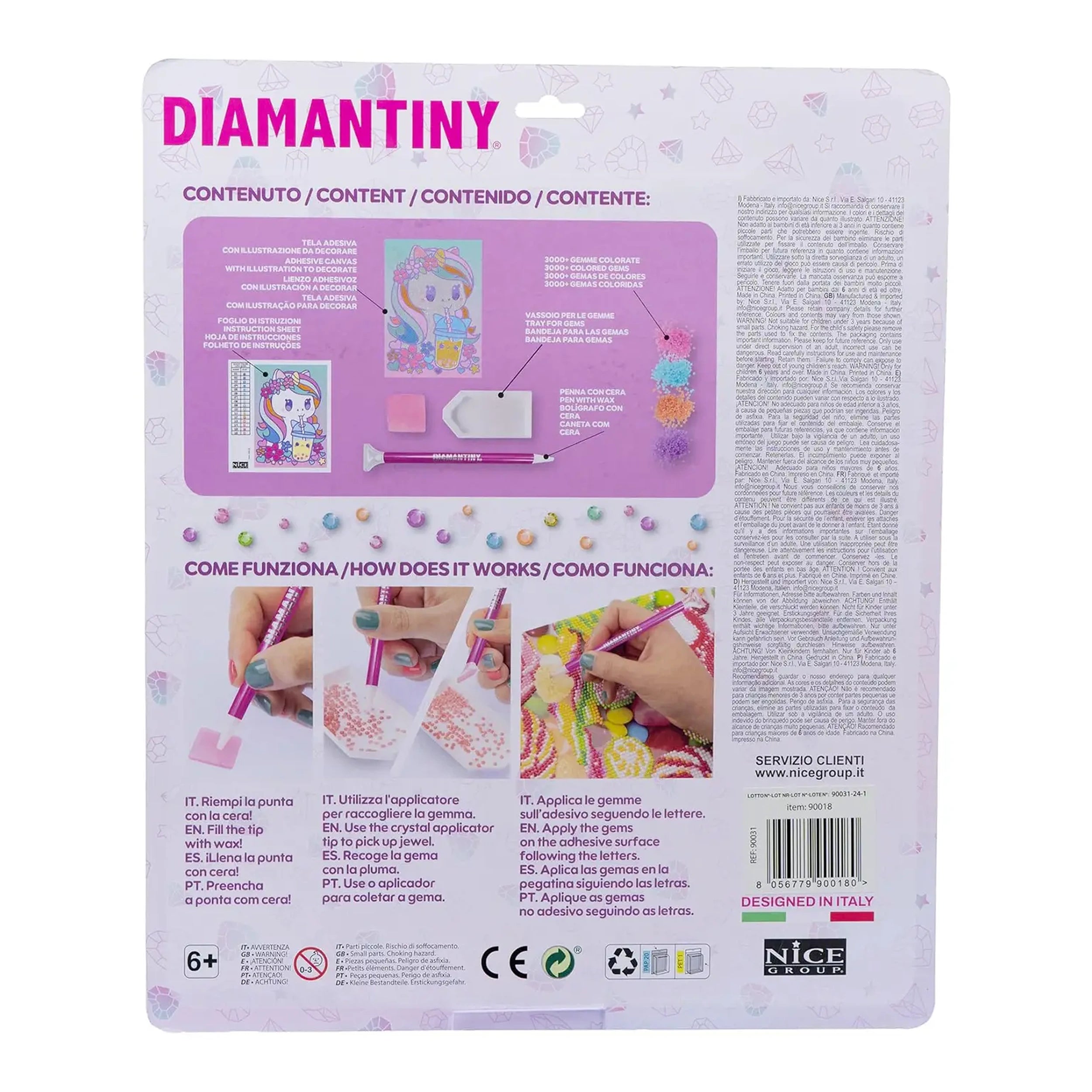 Nice - Diamantiny Crystal Art Design Set - Random Selection - Arts & Crafts