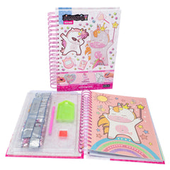 Nice - Diamantiny Unicorn Coloring Book - Office Supplies