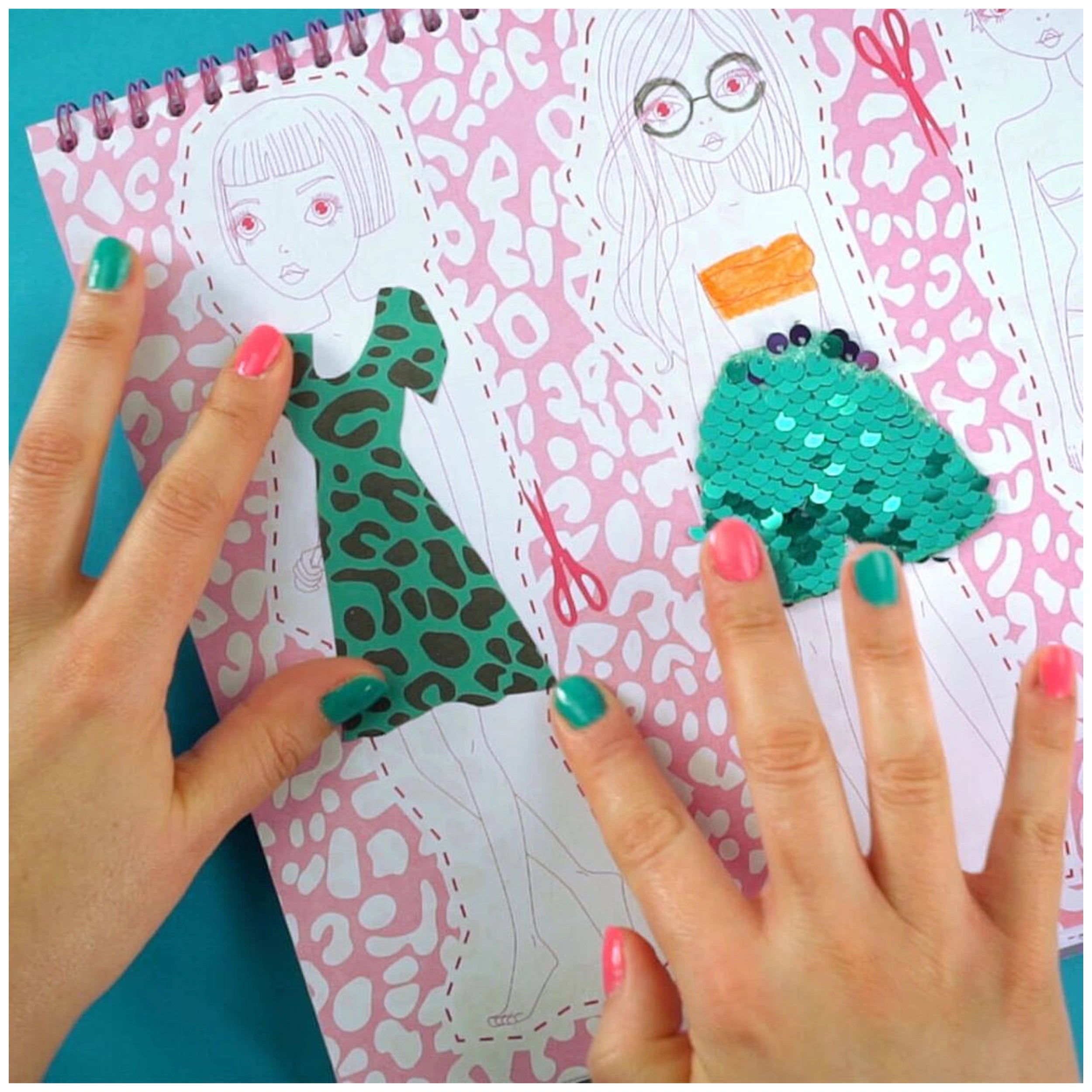 Nice - Girabrilla Fashion Sketchbook - Arts & Crafts
