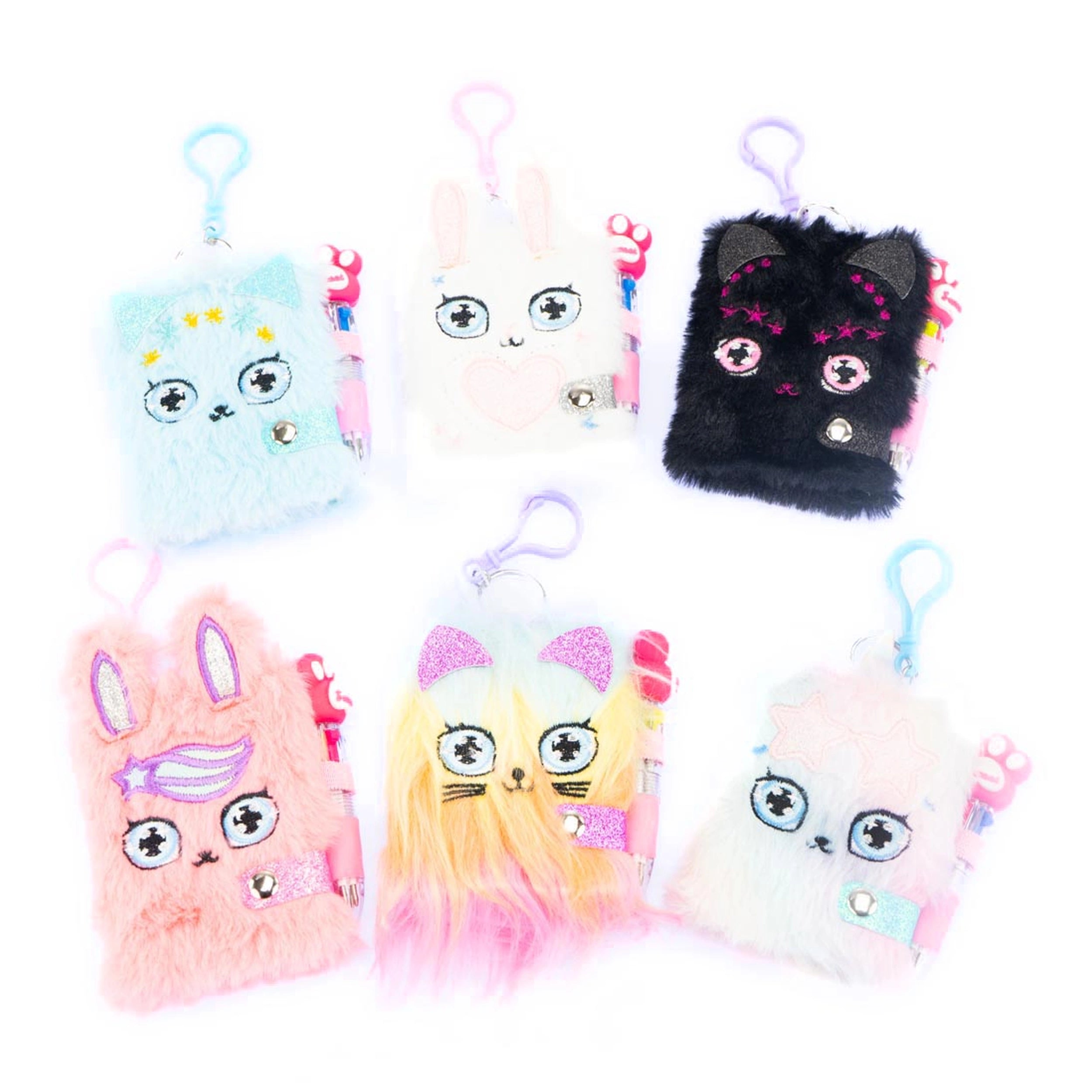 Nice - Girabrilla Keychains Mini Notebook - Luggage & Bags