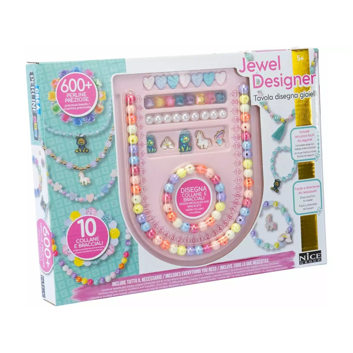 Nice - Jewel Design 600 Precious Beads - Arts & Crafts