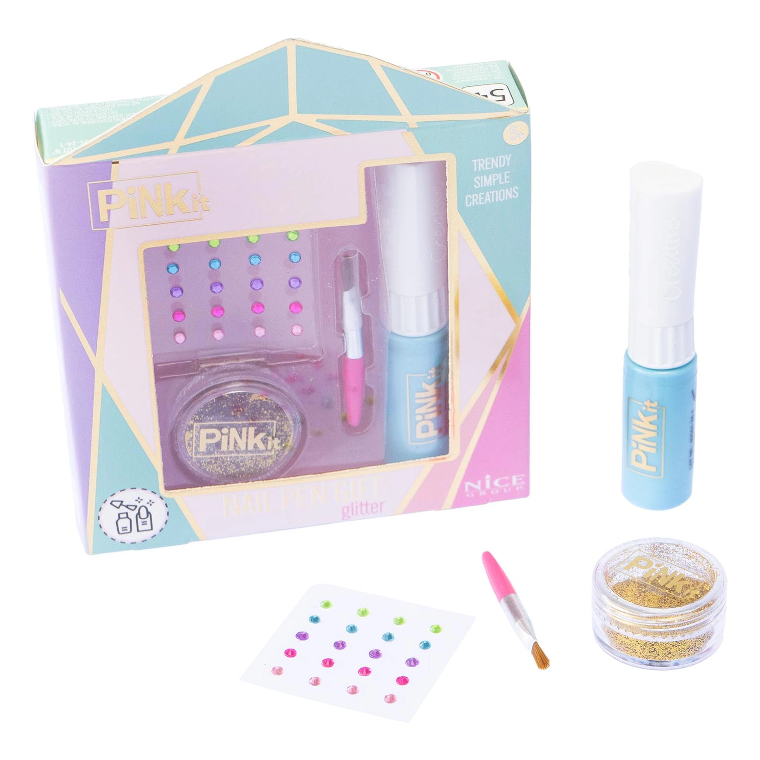 Nice - Set de Regalo de Lápiz de Uñas Pink It - Maquillaje