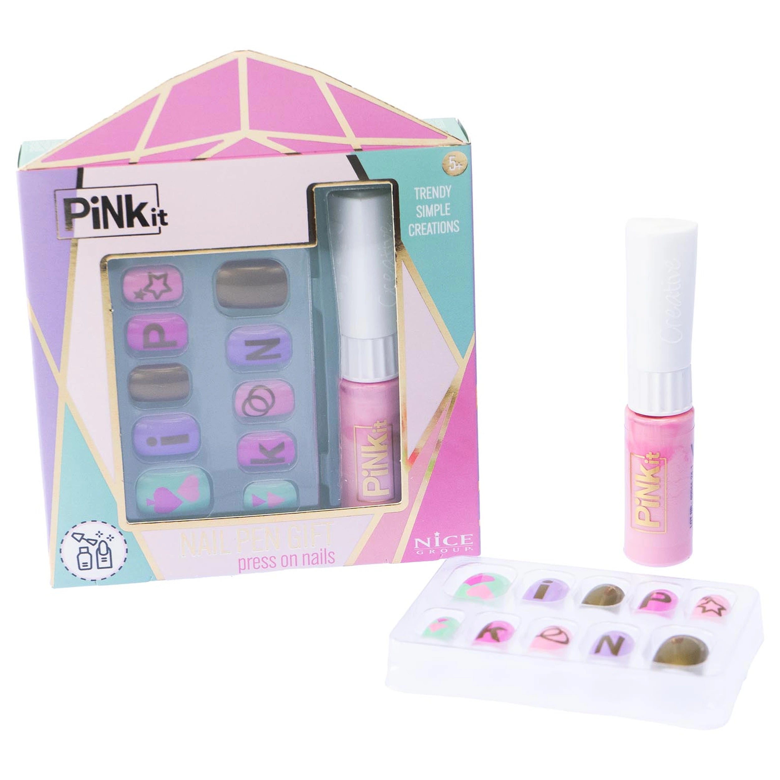 Nice - Set de Regalo de Lápiz de Uñas Pink It - Maquillaje