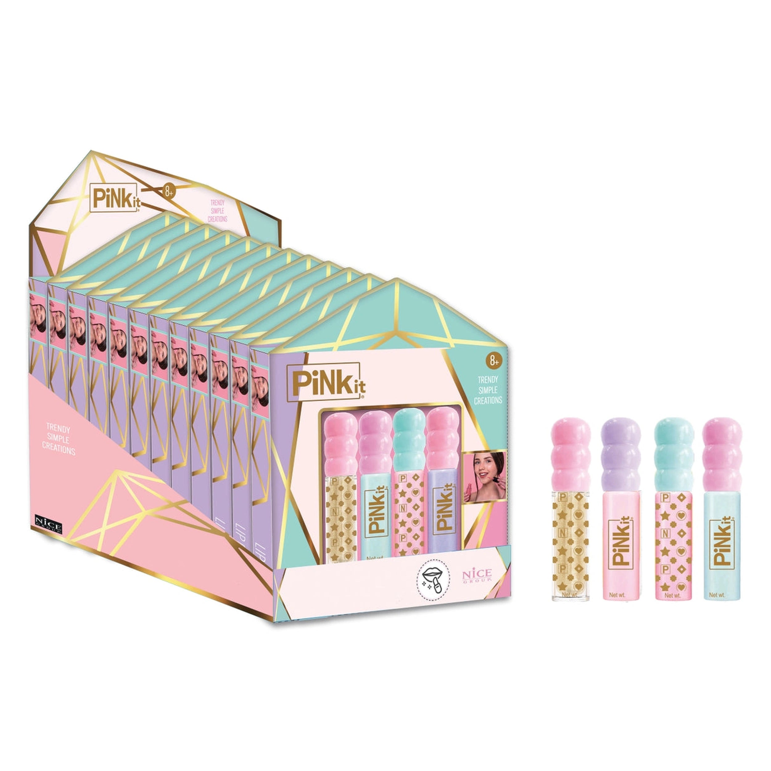 Nice - Pinkit-Press-Lip-Glosses - Makeup