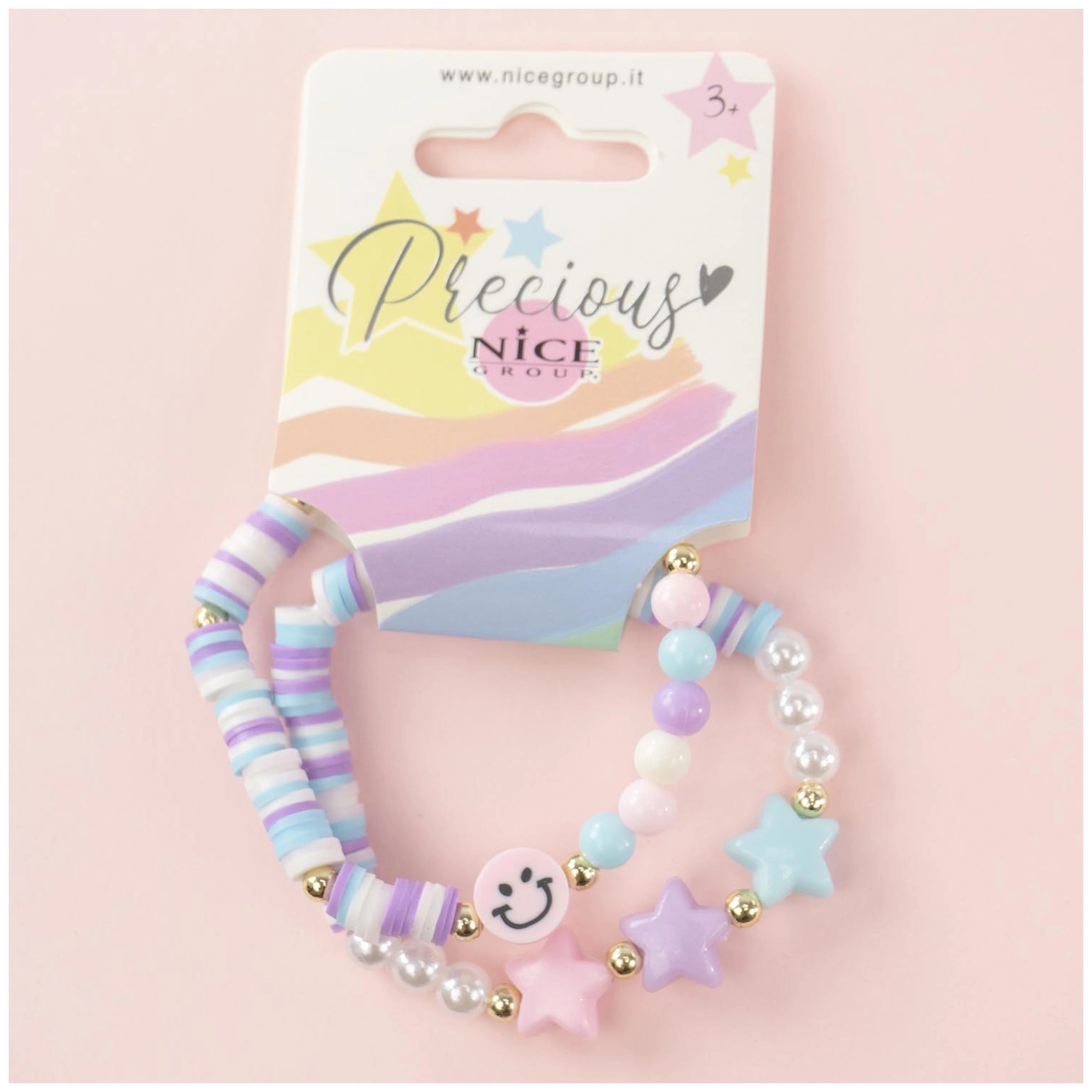 Nice - Pinky Sky Bracelet Set - Jewelry