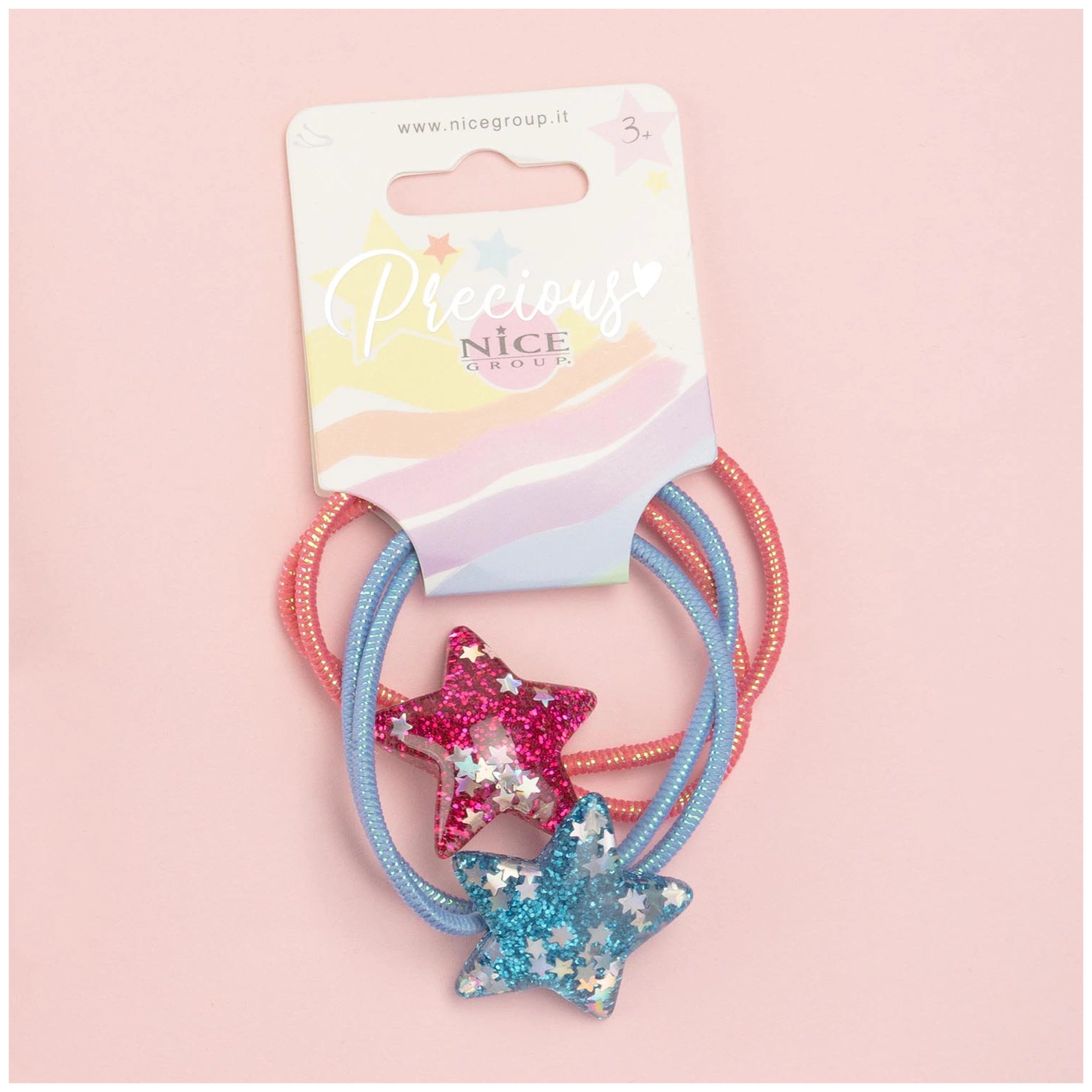 Nice - Star Pony 2 Pcs Hair Bands Set - Personal Care