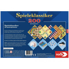 Noris - 200 Games Collection - Board Games - International Edition - Board Games