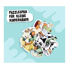 Noris - 6 primeros Puzzles - Animales de la Granja - Puzzles - Edición Internacional - Puzzles