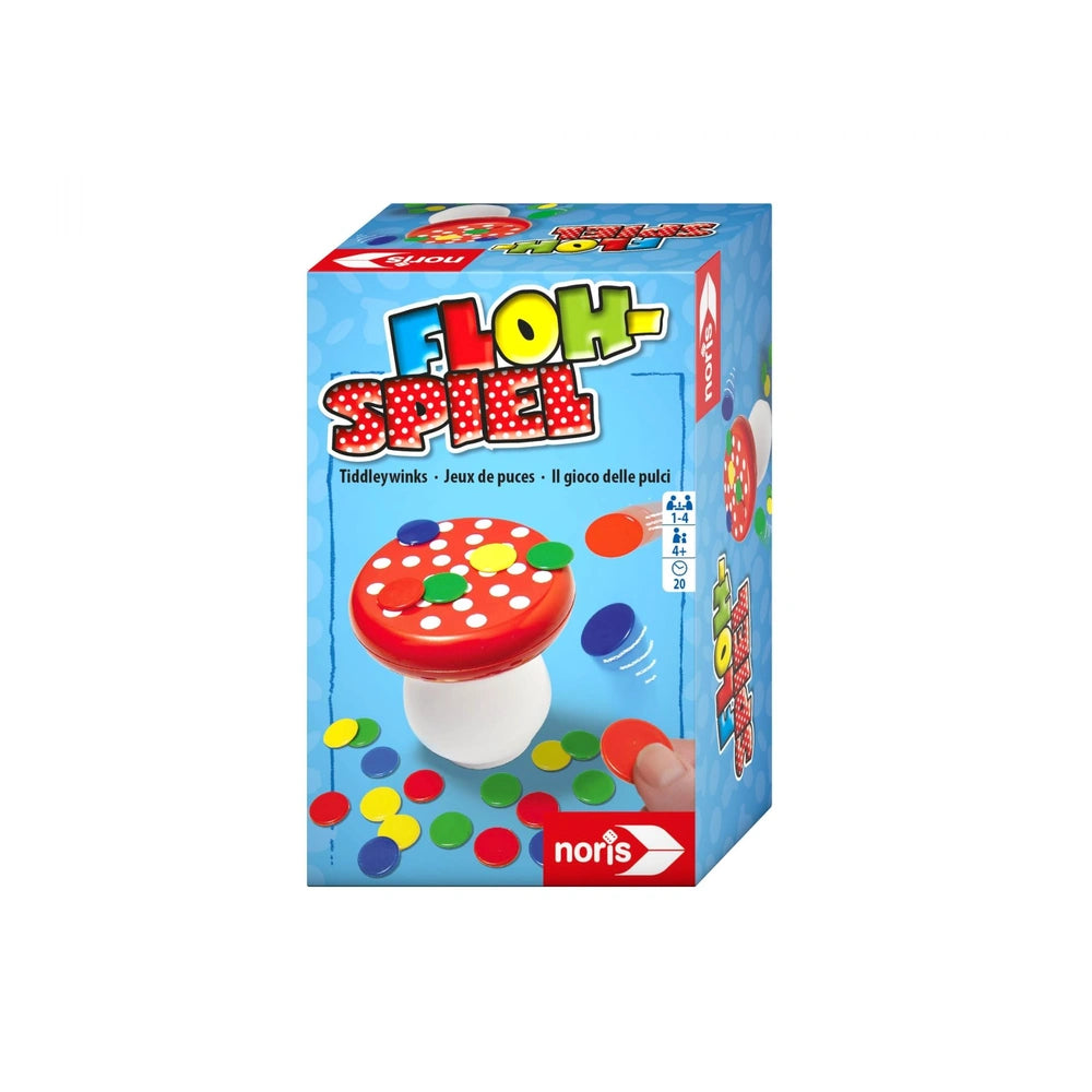 Noris - Board Games - Flea Game - Skill-Based Fun - 4 Years+