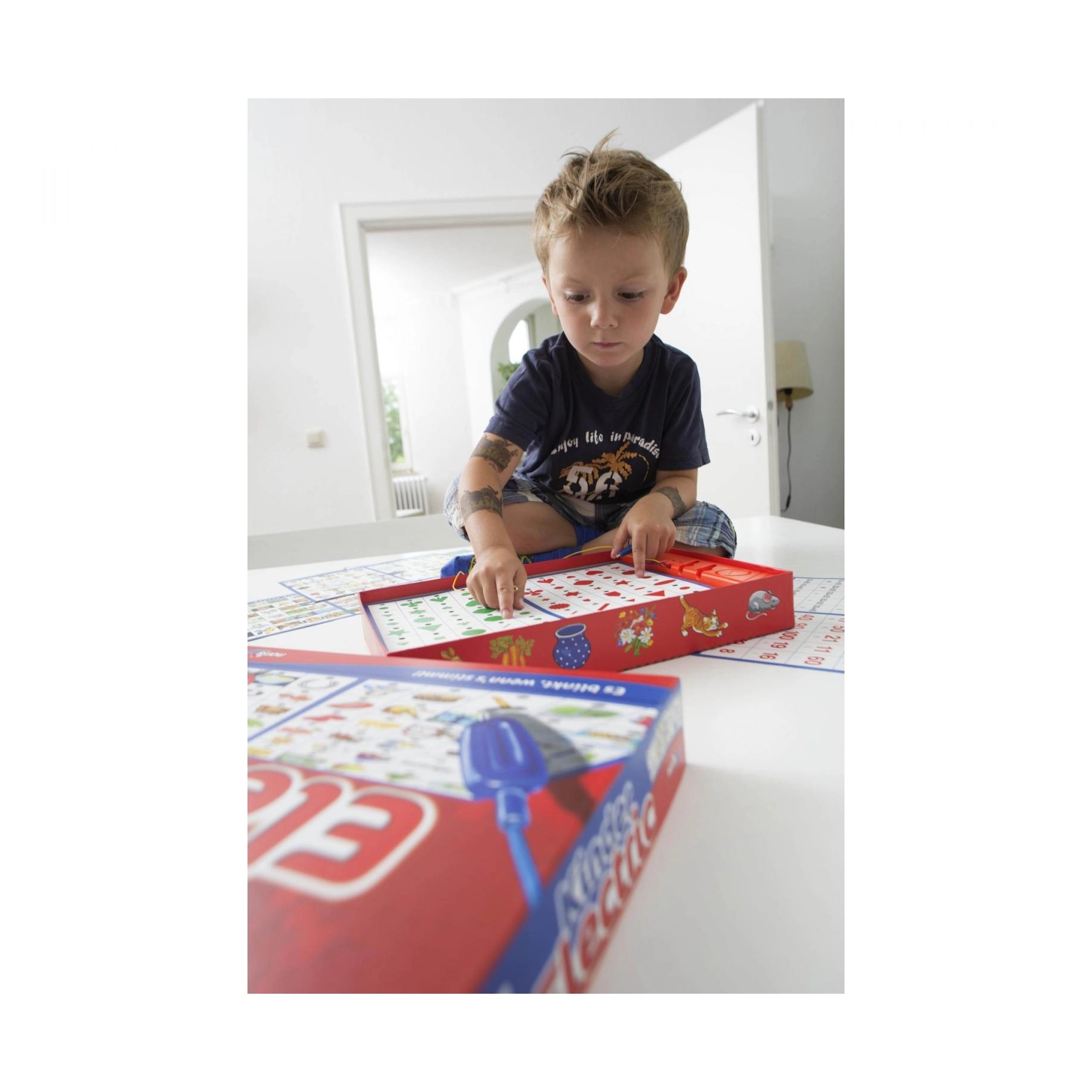 Noris - Juegos de Mesa Eléctricos para Niños - Edición Alemana - Juegos de Mesa