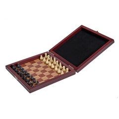 Noris - Ajedrez Magnético Deluxe en Caja de Madera - Juegos de Mesa - Edición Internacional - Juegos de Mesa