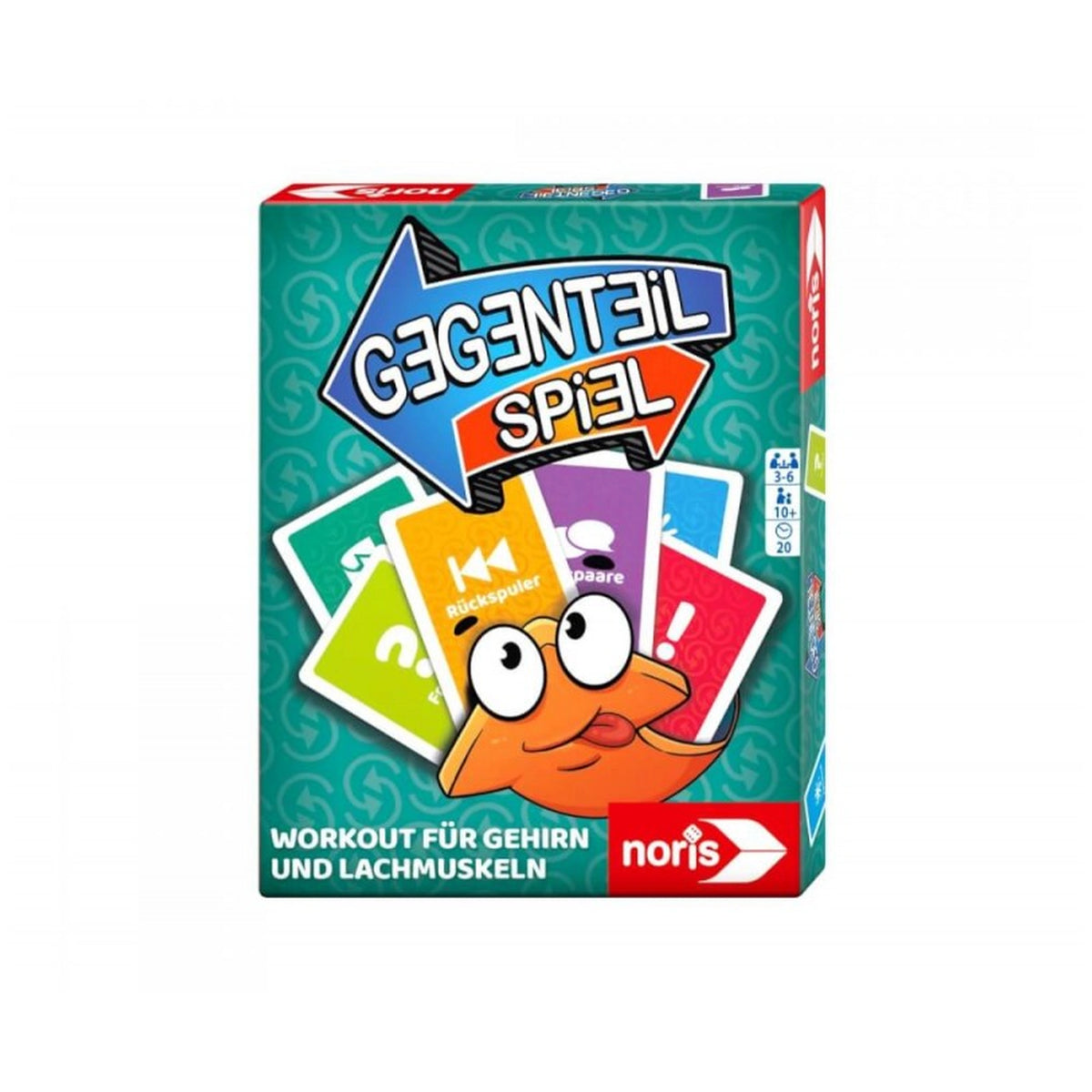 Noris - Gegenteil Kartenspiel - Board Games - German Edition
