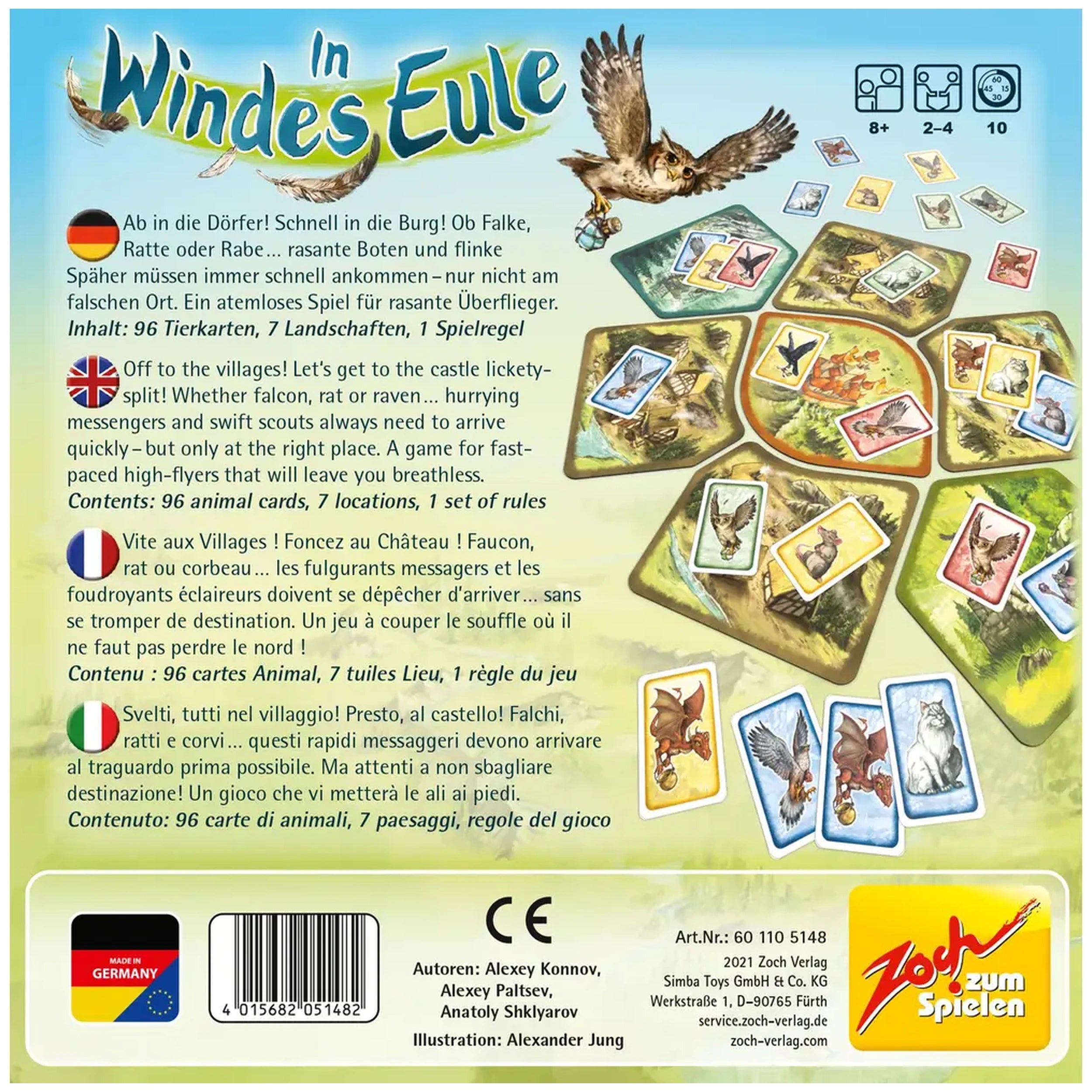 Noris - En Windes Eule - Juegos de Mesa - Edición Internacional - Juegos de Mesa