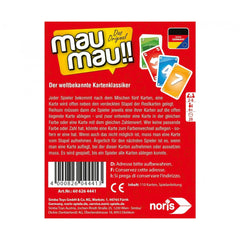 Noris - Mau Mau - Juegos de mesa - Edición alemana - Juegos de mesa