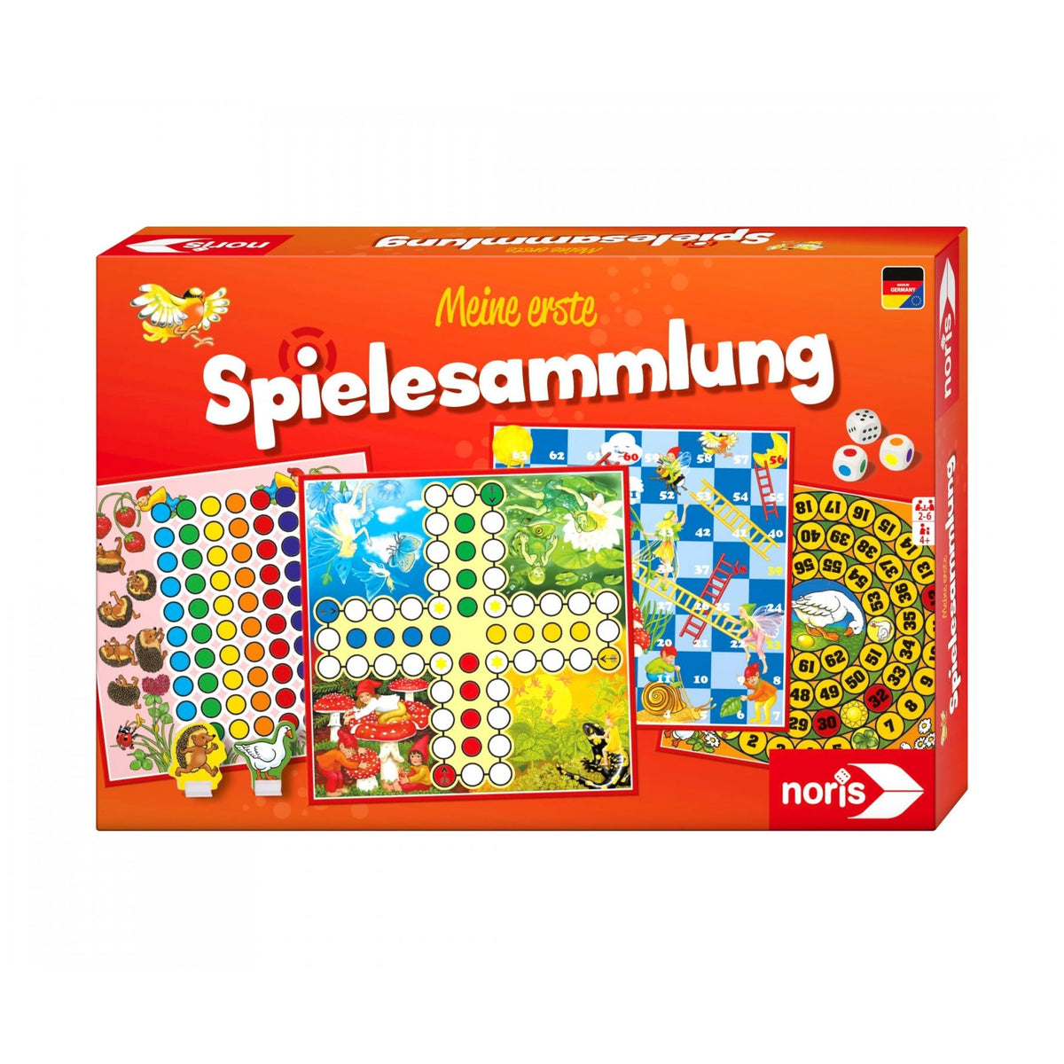 Noris - Mi primera colección de juegos - Juegos de mesa - Edición alemana - Juegos de mesa