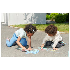 Noris - Juguetes de exterior - Set de 15 juegos callejeros - Portátil - 5+ Años