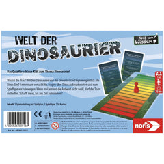 Noris - Mundo de dinosaurios - Juegos de mesa - Edición alemana - Juegos de mesa
