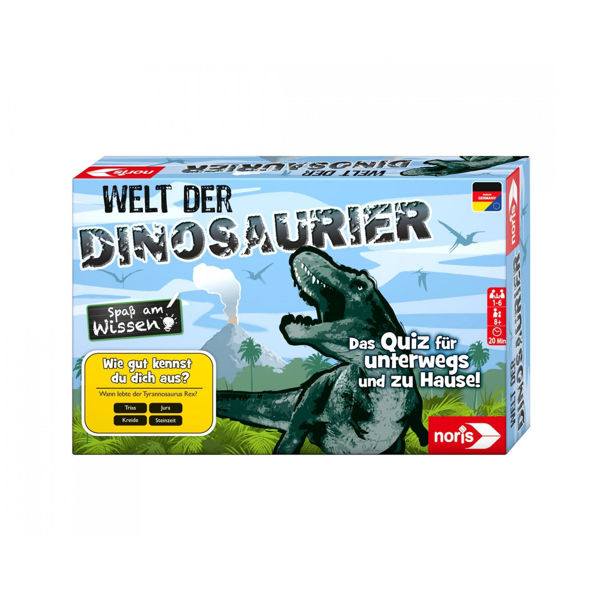 Noris - Mundo de dinosaurios - Juegos de mesa - Edición alemana - Juegos de mesa