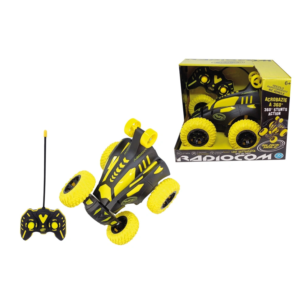 ODS - Play Vehicles - Black Hole RC Stunt Car - 360° Acrobatics - 6+ Yrs
