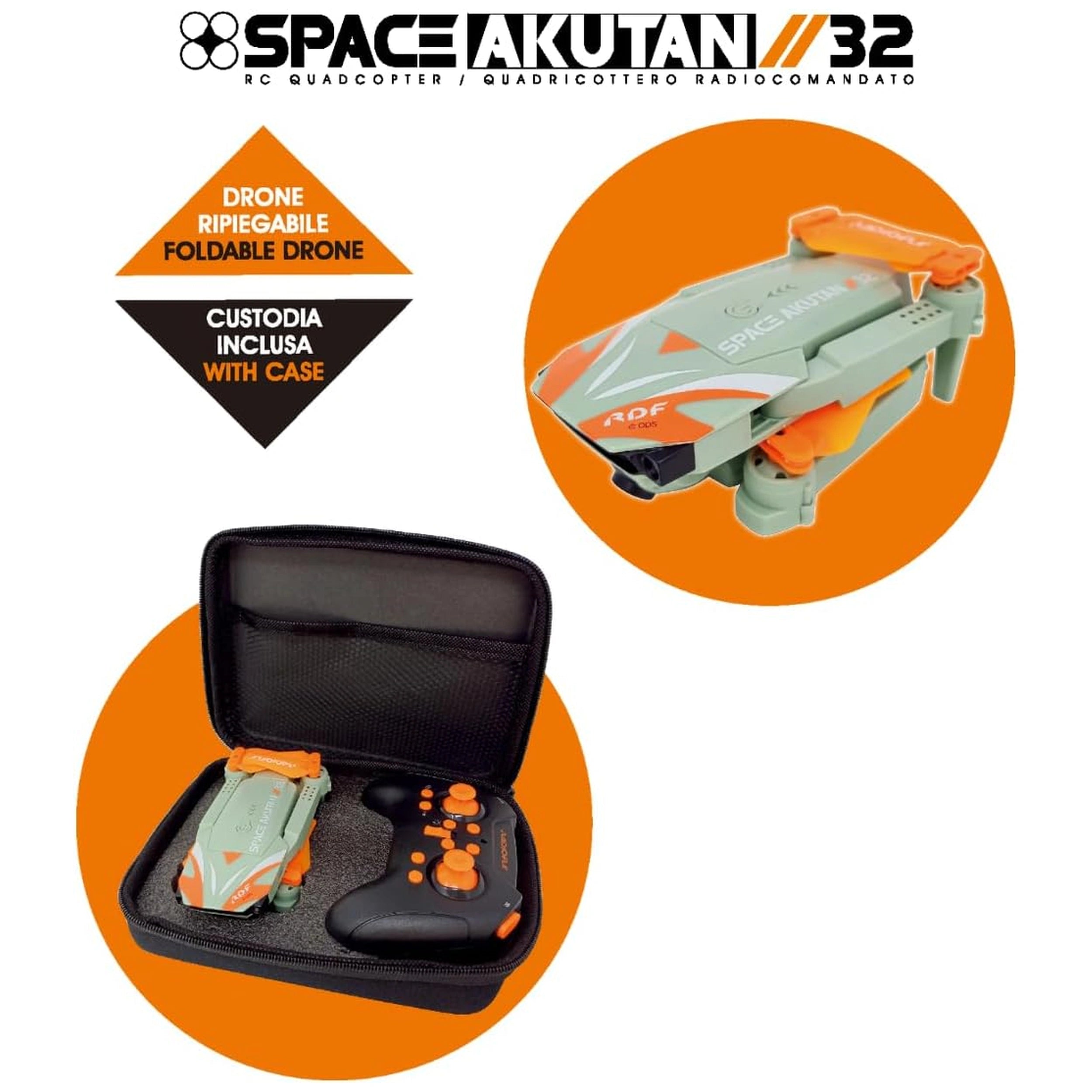 ODS - Radiofly Space Akutan 32 Vehículos de Juego de Drones