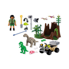 PLAYMOBIL - Dino Hideaway - Juguetes de Juego - +4 - Aventura - 72069 - 80772069